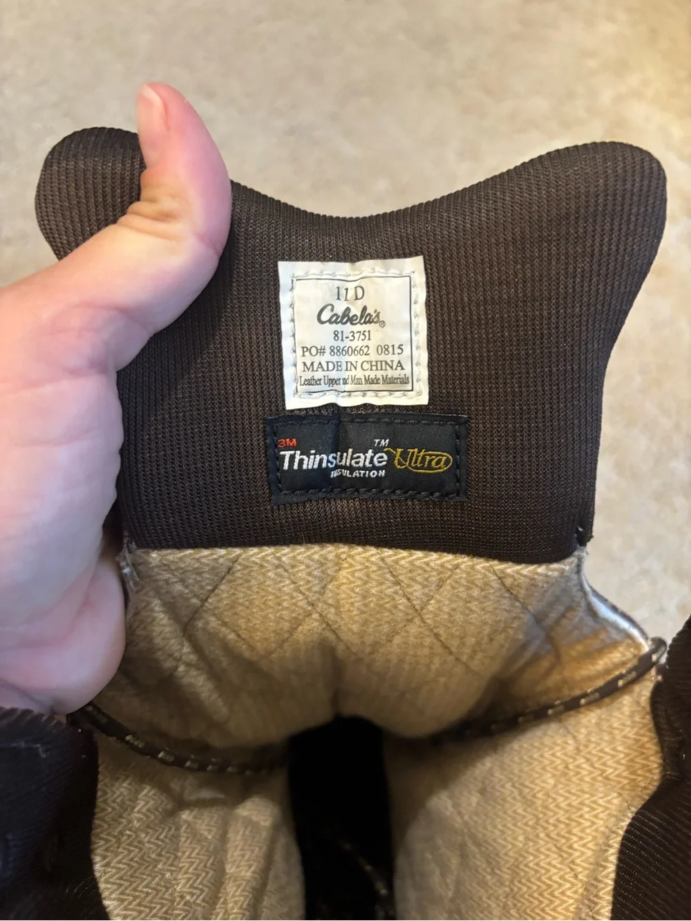 Cabelas rugged hunting